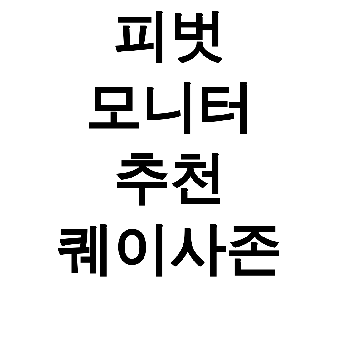 피벗 모니터 추천 퀘이사존